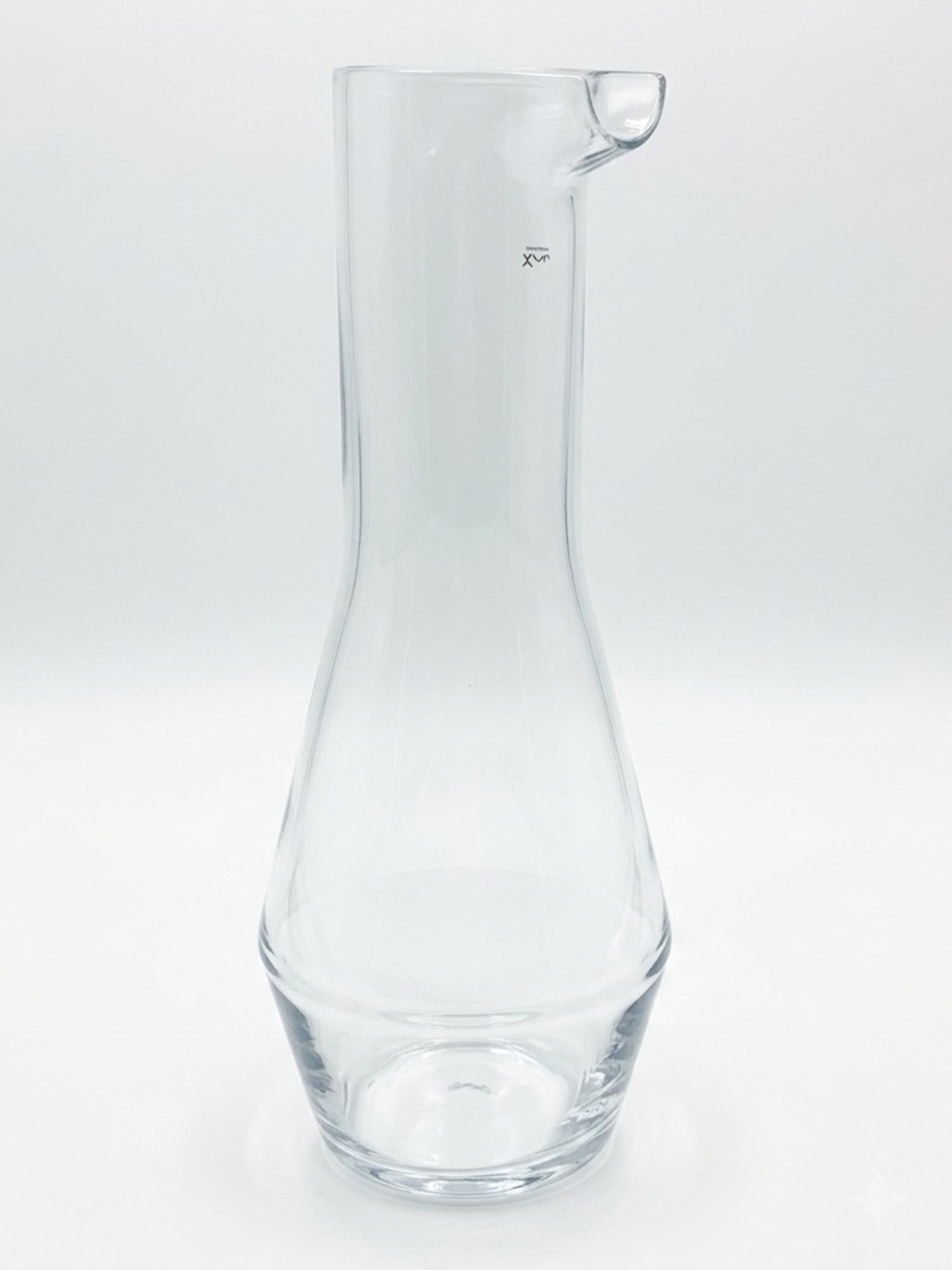 NIB NUDE Glass Beak Water Carafe by Tomas Kral Minimalist Modern Pitcher Vase